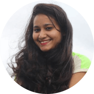 Young woman with gorgeous hair in the audience